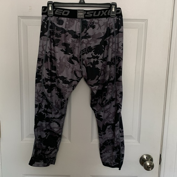 ARSUXEO Camo Men's Compression Tights Size XXL #400 - Picture 3 of 9